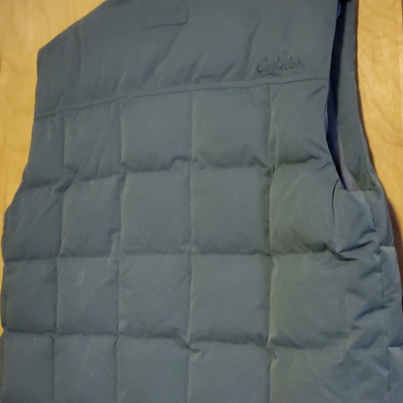 Vintage Cabelas Men's Puffer Goose Down Vest - Picture 5 of 8